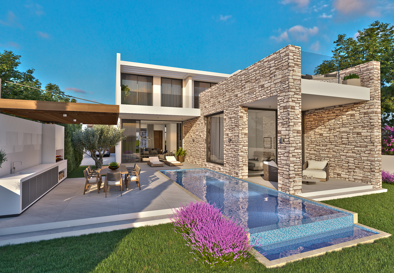 Last Remaining Villa Only a Footstep Away from the Seafront in a Private, Gated Coastal Resort